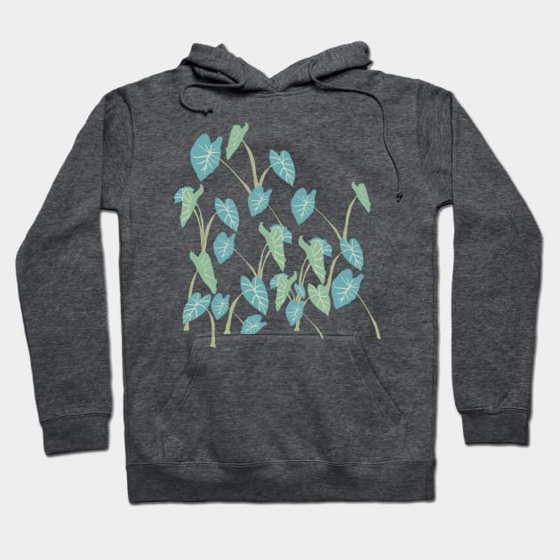 taro leaf hawaii souvenir Hoodie by daidai